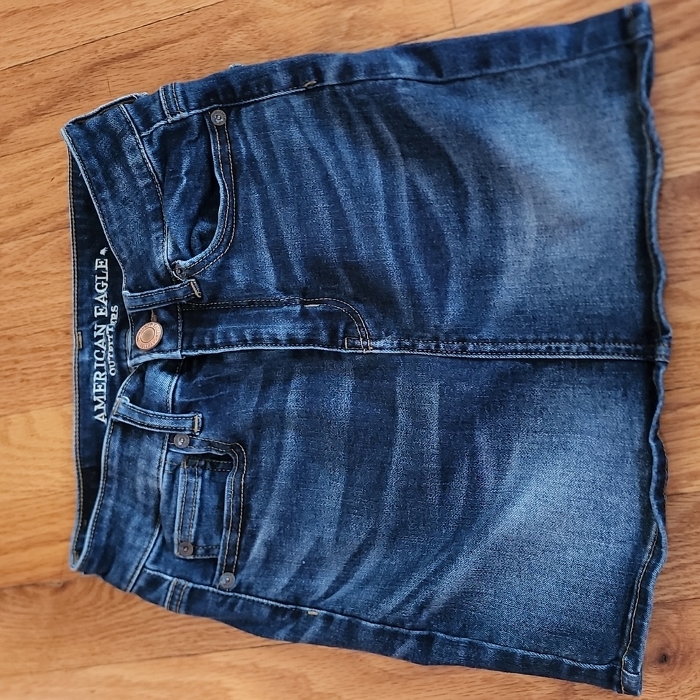 American Eagle Denim Min Skirt